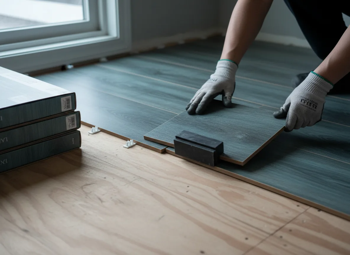 Luxury Vinyl Plank Installation company in Omega, OK